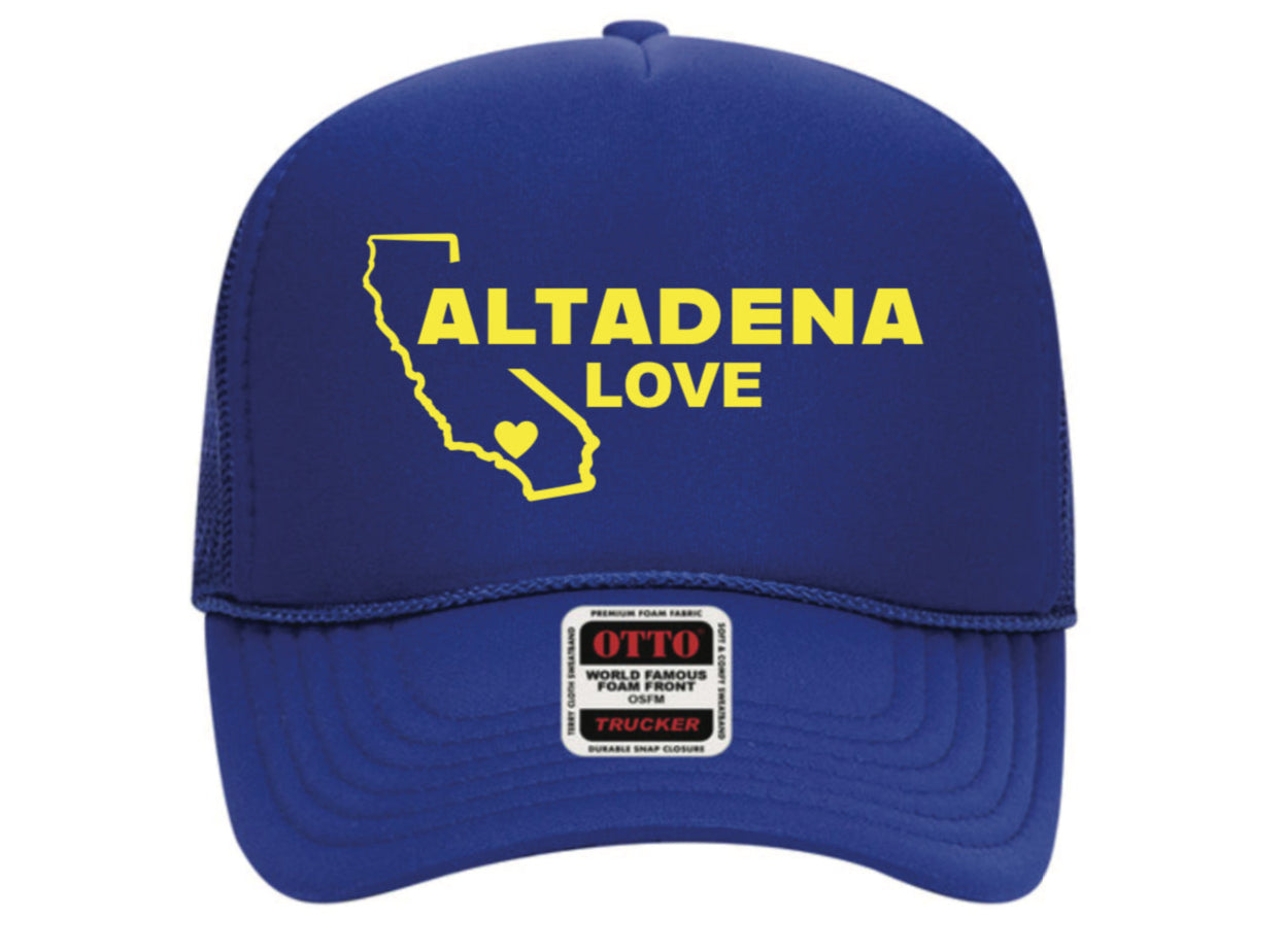 Altadena Love Foam Trucker Hat