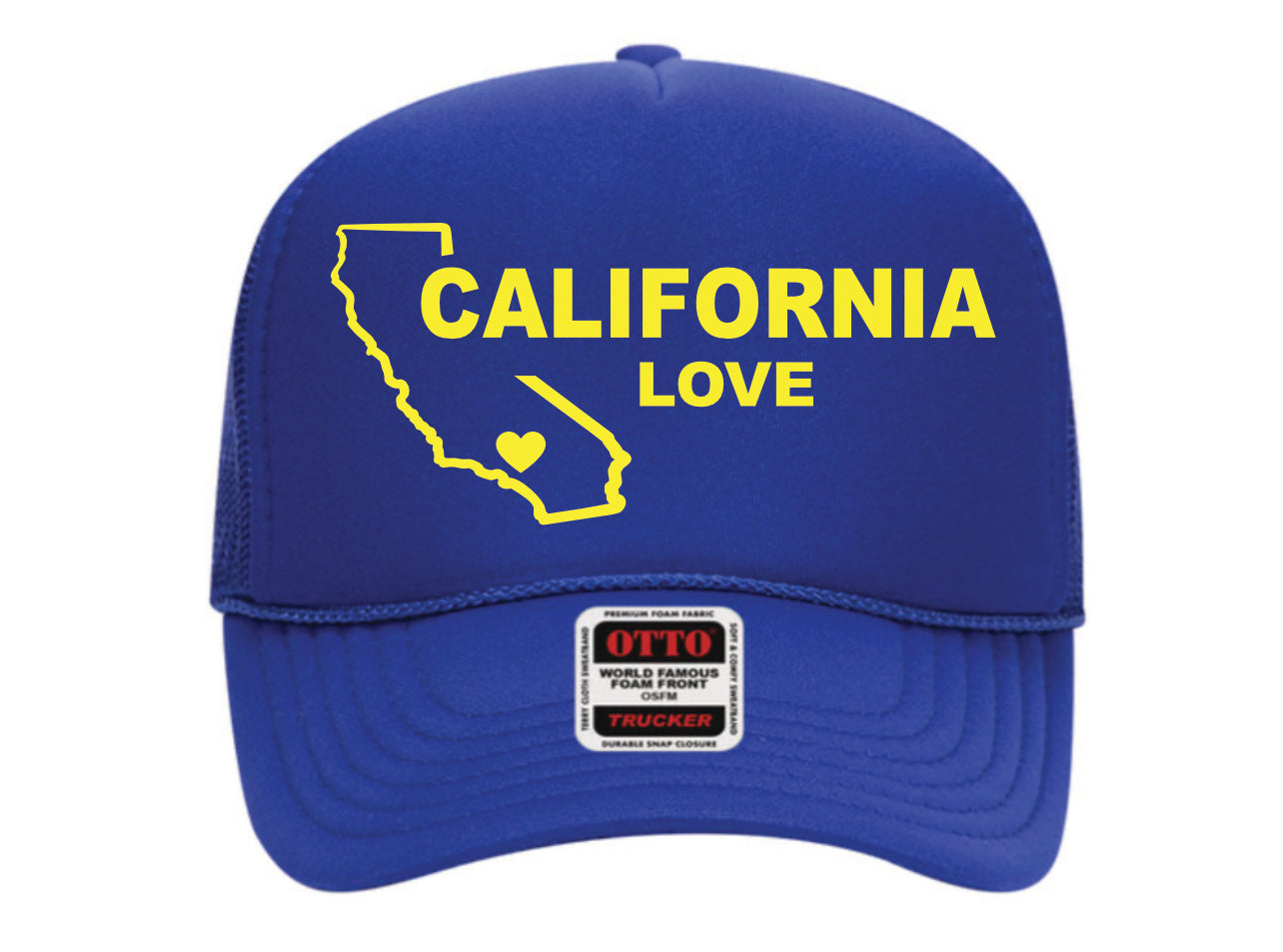 CALIFORNIA  Love Foam Trucker Hat