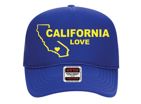 CALIFORNIA  Love Foam Trucker Hat